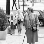 German tourists, Paris